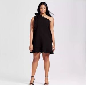 Victoria Beckham Dress 1X Holiday Party Black
